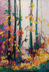 Zohaib Rind, 20 x 30 Inch, Acrylic on Canvas, Abstract Painting, AC-ZR-336 Zohaib Rind, 20 x 30 Inch, Acrylic on Canvas, Abstract Painting, AC-ZR-336